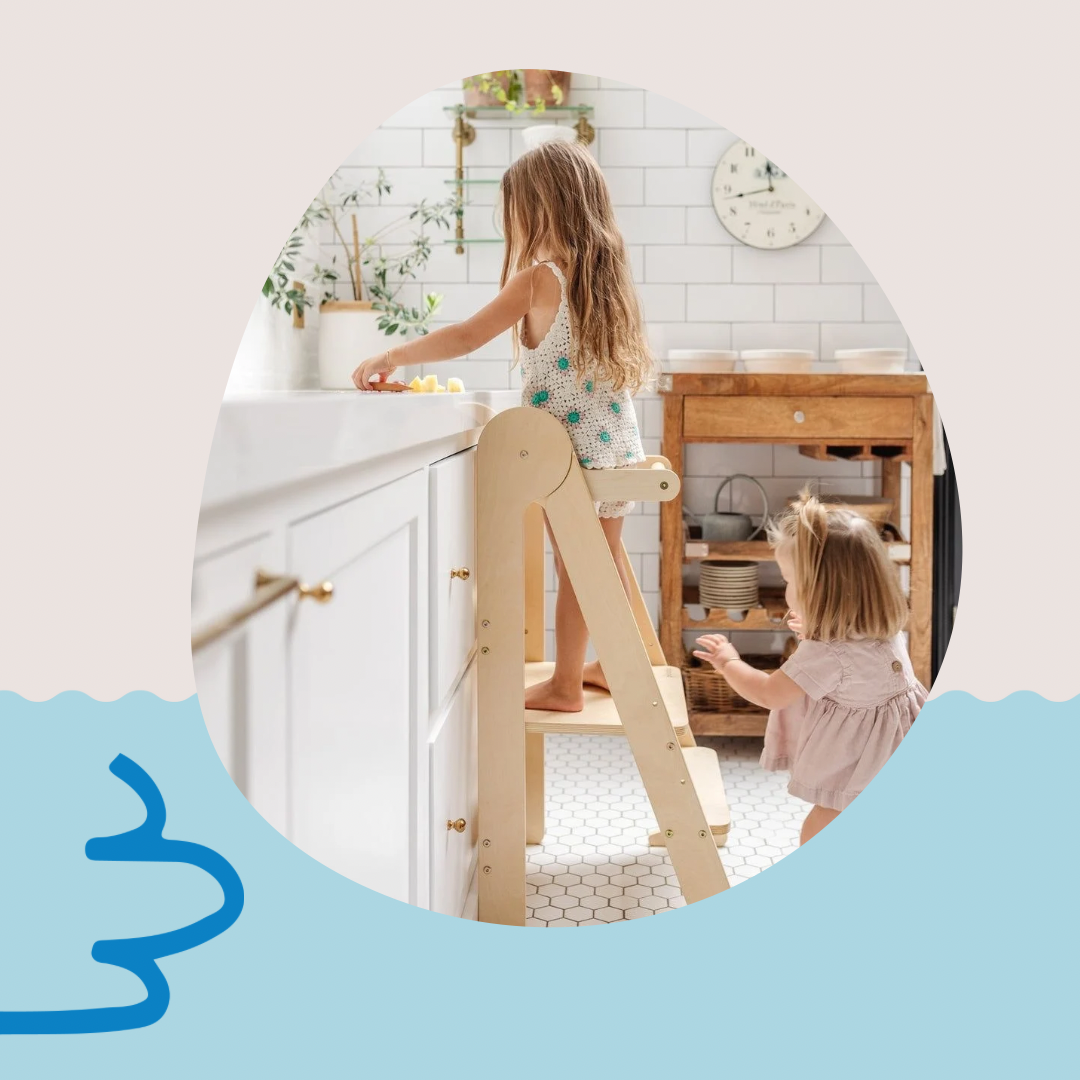 Foldable Adjustable Learning Tower