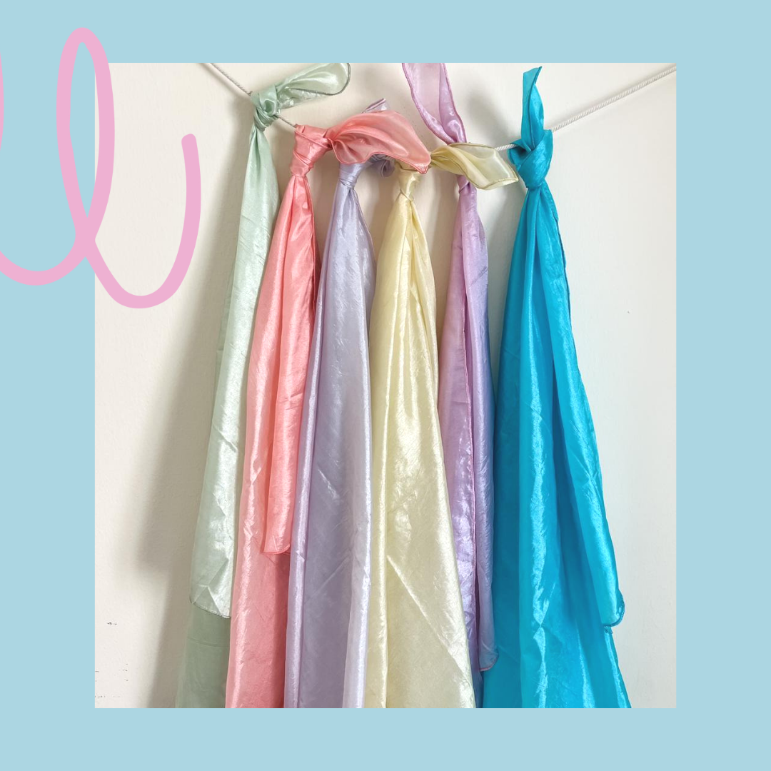 Pastel Play Silk set
