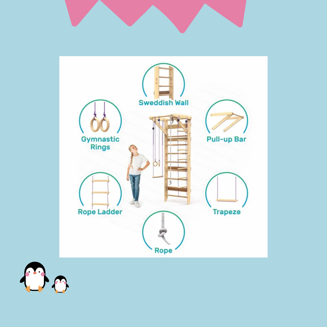 Wooden Swedish Ladder/Wall Mounted Ladder