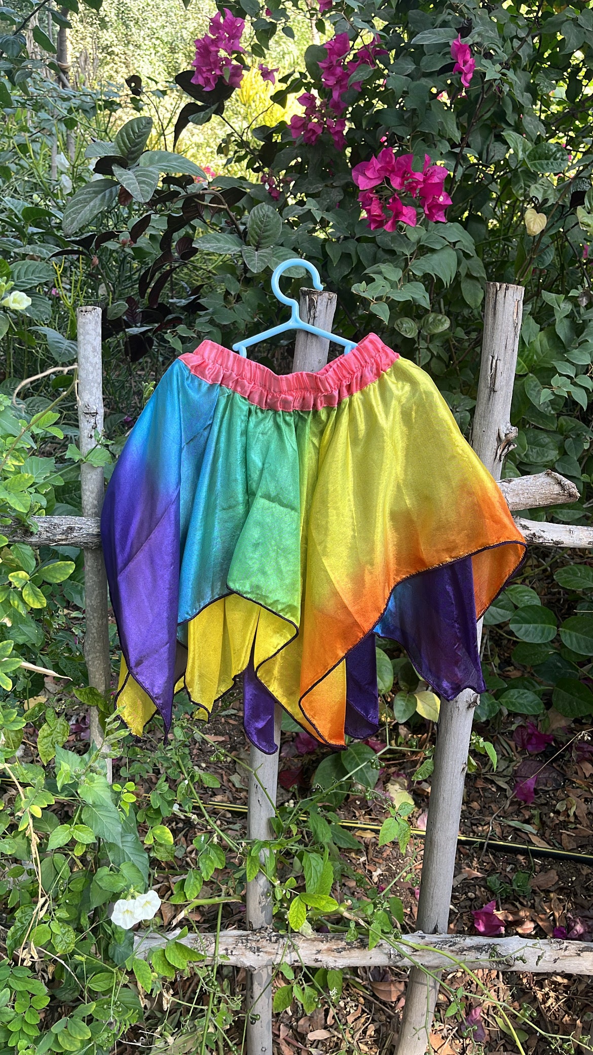 Rainbow Skirt π§ββοΈ + Crown π