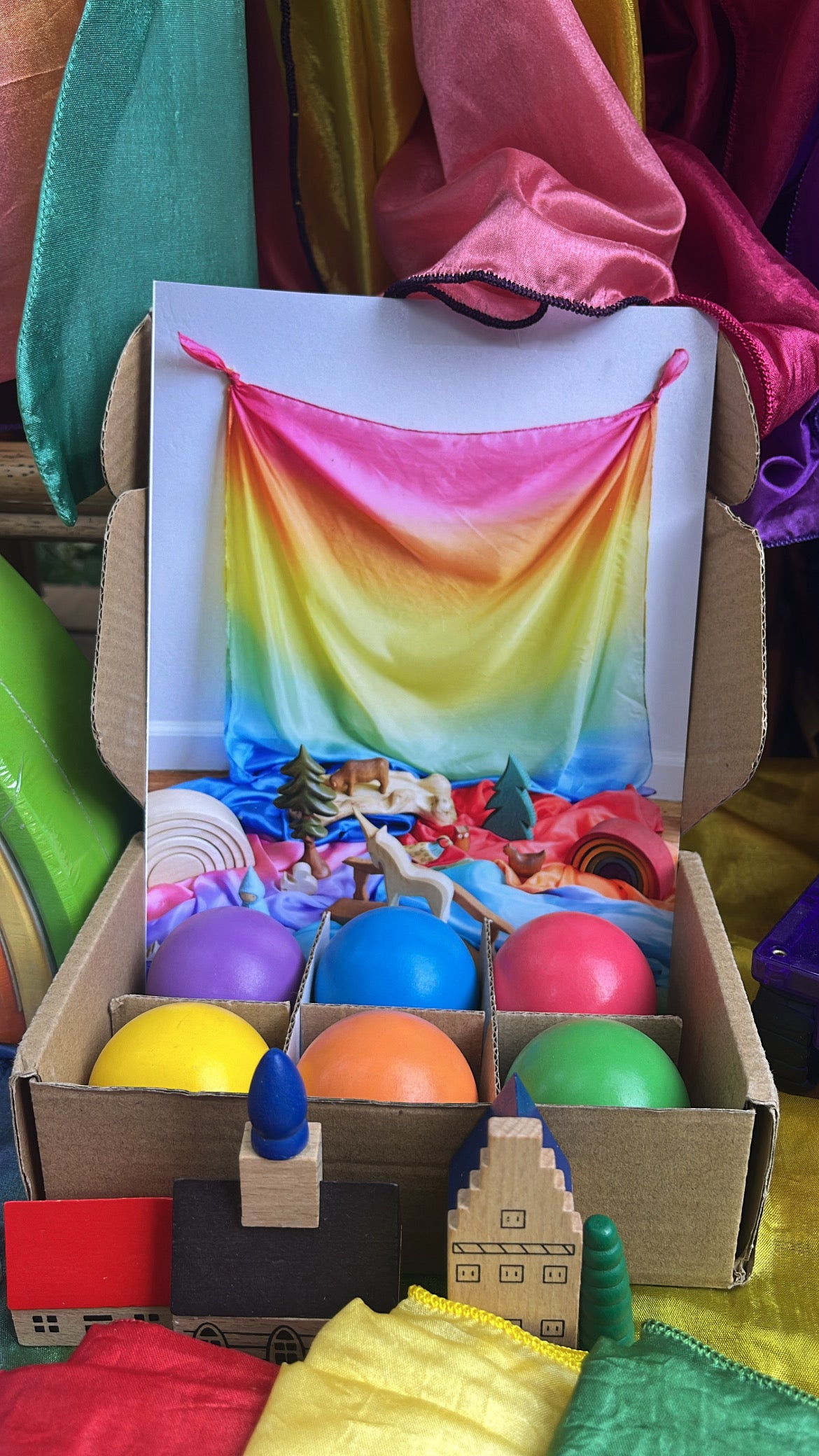 Rainbow Play Silk