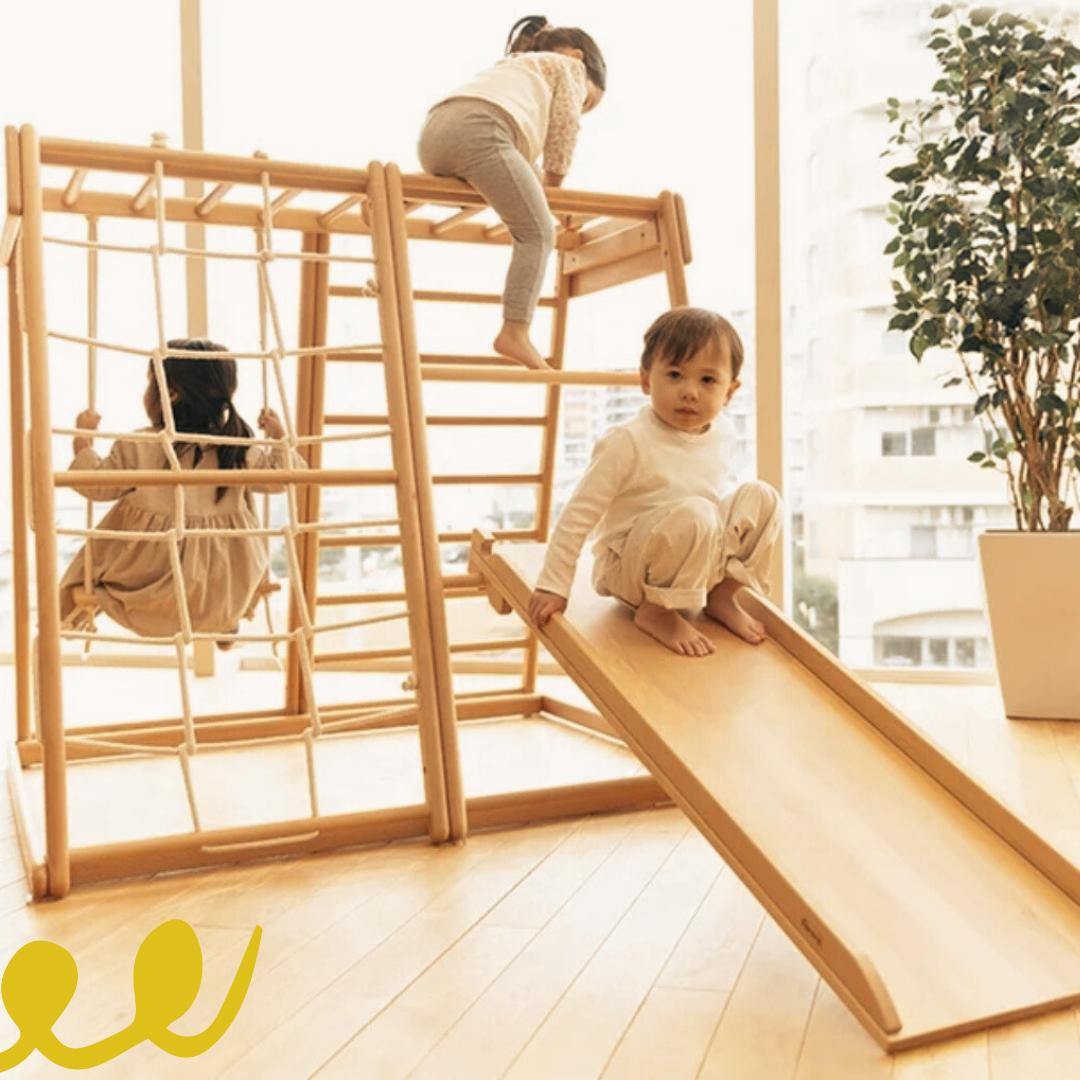 Natural Indoor jungle gym , Monkey Bars/All in one 🧗