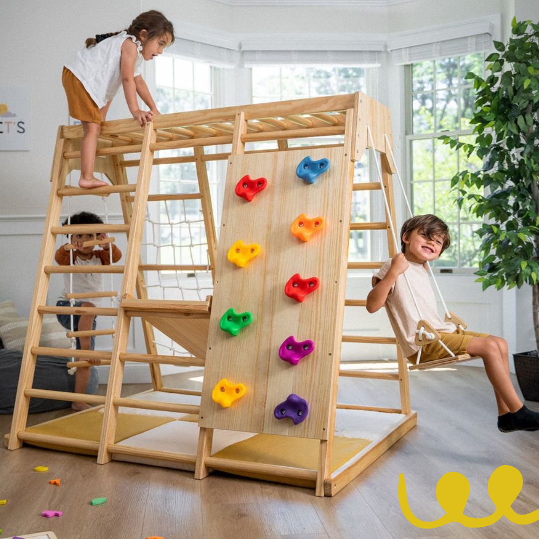 Magnolia Indoor play gym 6 in 1 🧗
