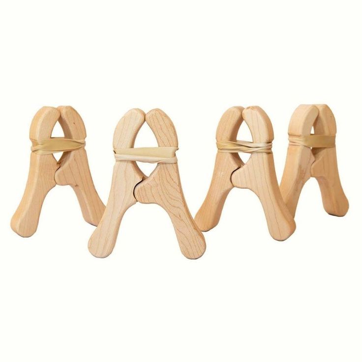 🌿 Wooden Play Self-Clips – Spark Imagination, Naturally