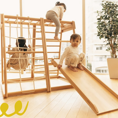 Play Gym Natural Wood