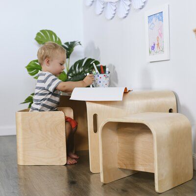 Multi function Montessori table and chair