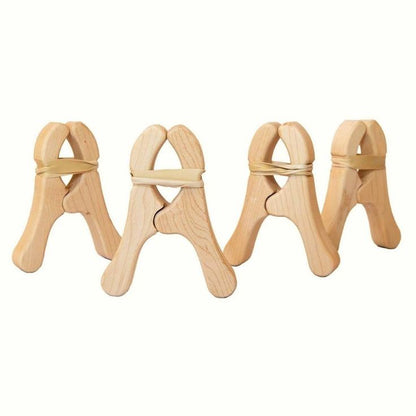 🌿 Wooden Play Self-Clips – Spark Imagination, Naturally